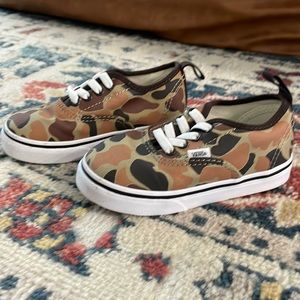 neutral camo vans
